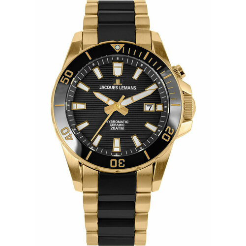 фото Наручные часы jacques lemans hybromatic, черный