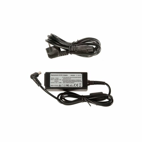 Power supply / Блок питания для монитора и телевизора LCD 14V 2.86A 40W, 6.5x4.4 мм