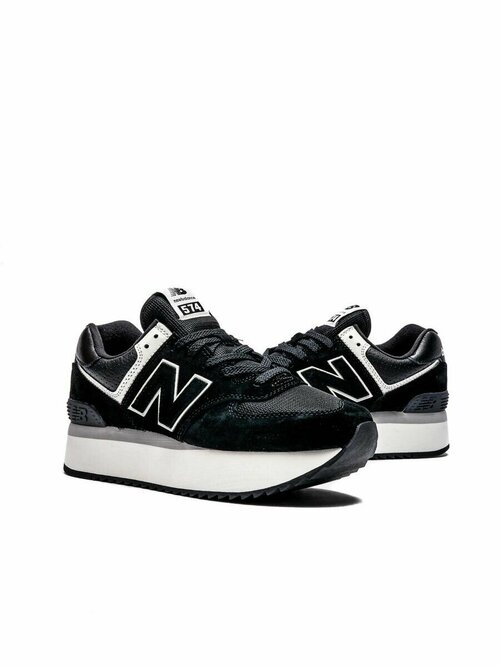 Кроссовки New Balance, полнота F, размер 35, черный