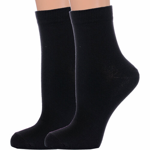 фото Носки красная ветка, 2 пары, размер 23-25, черный