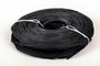 Шнур резиновый уплотнительный черный монолитный жесткий круглый 2 мм длина 2 метра