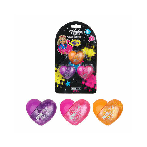 Юниlook набор лаков для ногтей 3шт88г 293₽