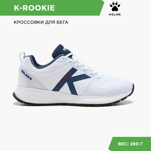фото Кроссовки kelme, размер 42 eur/ 08.5 usa, белый, синий