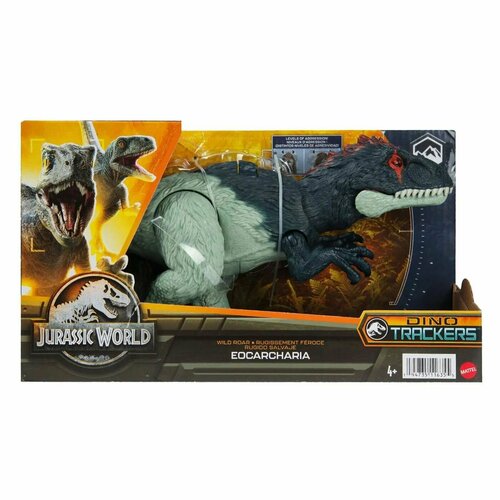 Фигурка Jurassic World Eocarcharia HLP17 динозавр jurassic world wild roar eocarcharia эокархарии дикий рев 32 см hlp17