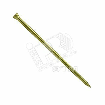 гвоздь финишный латунированный 1,4х45 (40 шт) Tech-Krep - фото №13