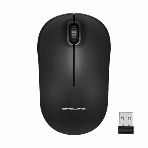 Мышь беспроводная USB 24ГГц 1АА 10м Орбита OT-PCM69 Черная 45000₽