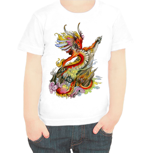 фото Футболка , размер 116, белый нет бренда