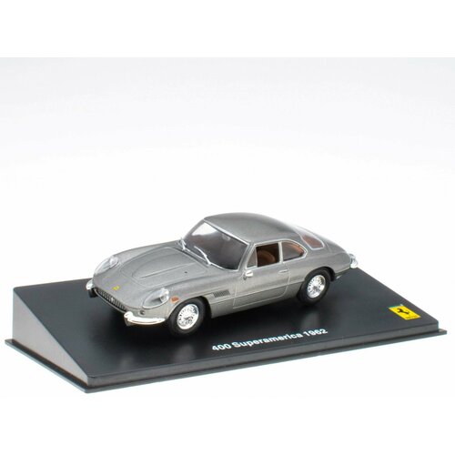 FERRARI 400 Superamerica 1962 Grey, масштабная модель автомобиля коллекционная