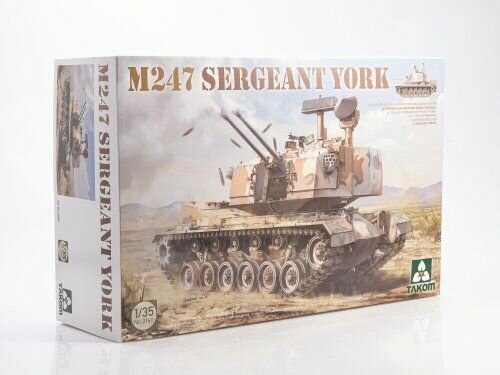 Сборная модель танк M247 Sergeant York SPAA