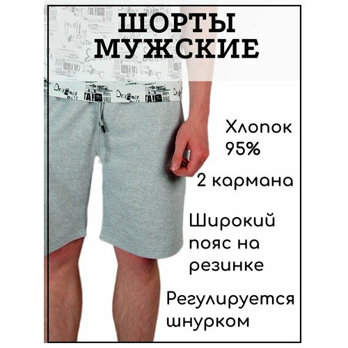 фото Шорты , размер xl, серый нет бренда