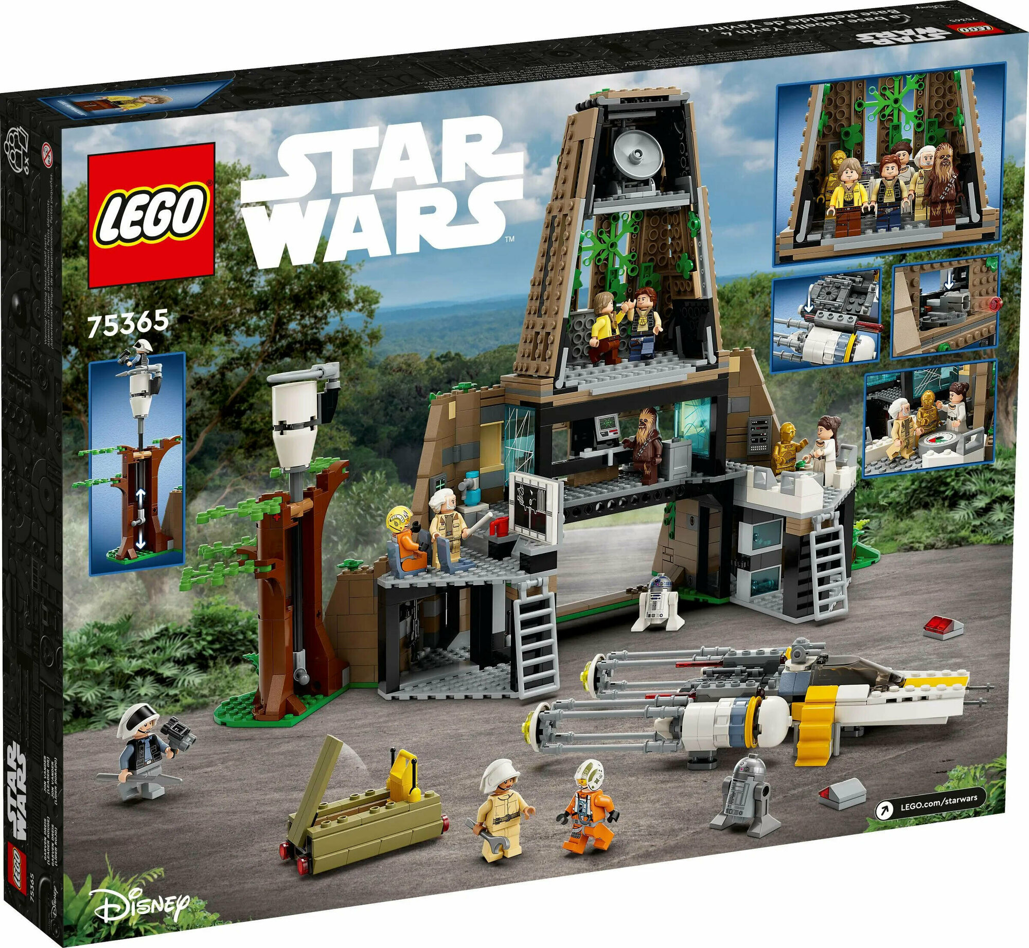LEGO Star Wars База повстанцев на Явине 4 75365 - фото №3