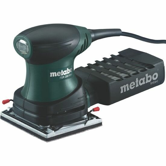 Плоская шлифовальная машина эксцентриковая Metabo FSR 200 Intec (600066500) Вместительный кейс