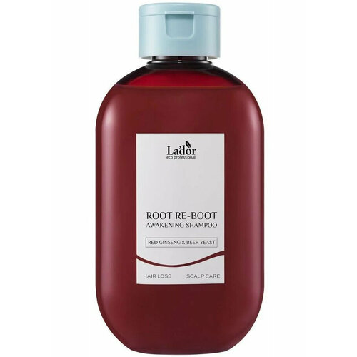 шампунь для волос для сухих и тусклых волос root re boot awakening shampoo red ginseng Шампунь для волос для сухих и тусклых волос ROOT RE-BOOT AWAKENING SHAMPOO (RED GINSENG & BEER YEAST) 50 мл