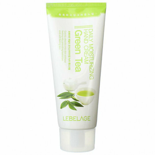 Крем для рук с экстрактом зеленого чая LEBELAGE DAILY MOISTURIZING GREEN TEA HAND CREAM 100 мл