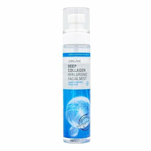 Мист с гиалуроновой кислотой и коллагеном LEBELAGE DEEP COLLAGEN HYALURONIC FACIAL MIST 120 мл