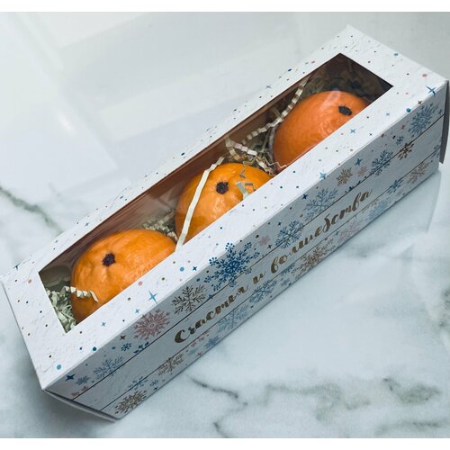 Новогоднее мыло ручной работы