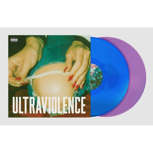 Lana Del Rey - Ultraviolence (Alternate Cover Blue and Violet Limited) Синяя и Фиолетовая Виниловая Пластинка с Альтернативной Обложкой