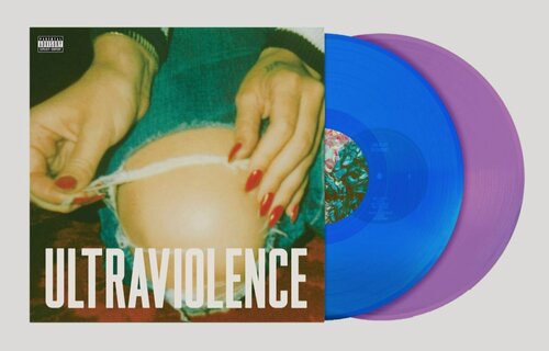 Изображение товара Lana Del Rey - Ultraviolence (Alternate Cover Blue and Violet Limited) Синяя и Фиолетовая Виниловая Пластинка с Альтернативной Обложкой