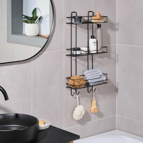 Полка прямая Лофт 35х11х638 см цвет черный 3051₽