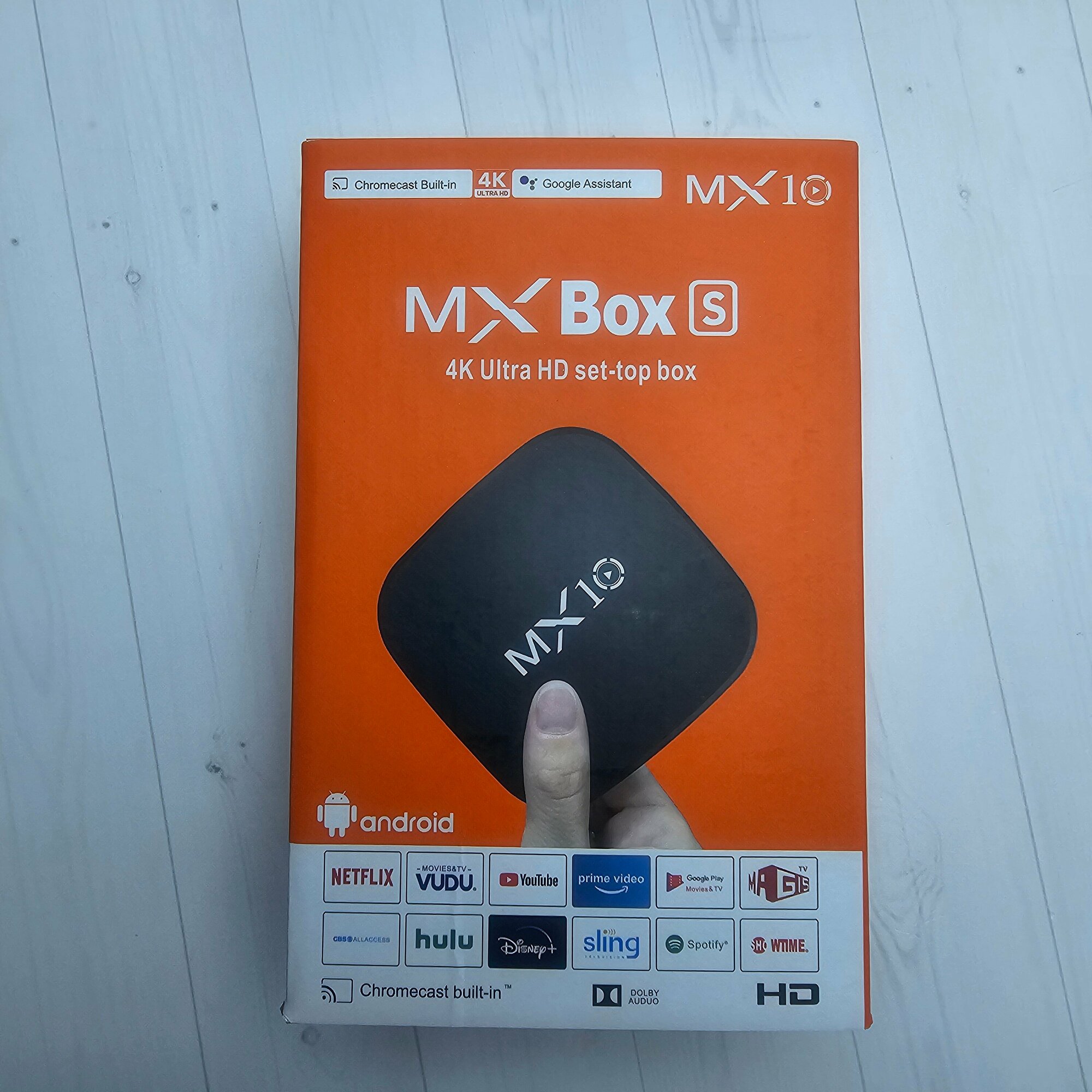 Смарт ТВ приставка MX10 4К ULTRA HD BOX — фото 2