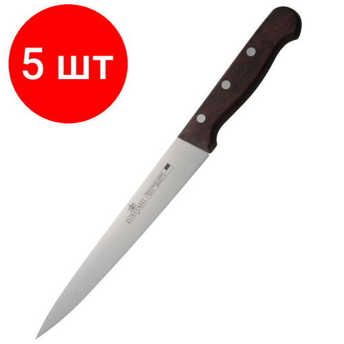 Комплект 5 штук, Нож овощной 3.5 88мм Medium Luxstahl, кт1638