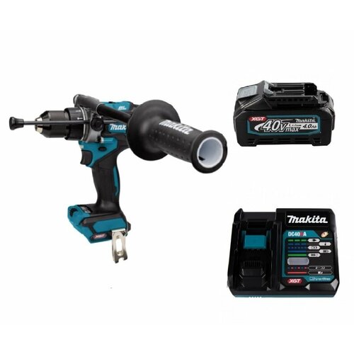 Набор Дрель-шуруповерт Makita HP001GZ аккумулятор BL4040 ЗУ DC40RA 4590000₽