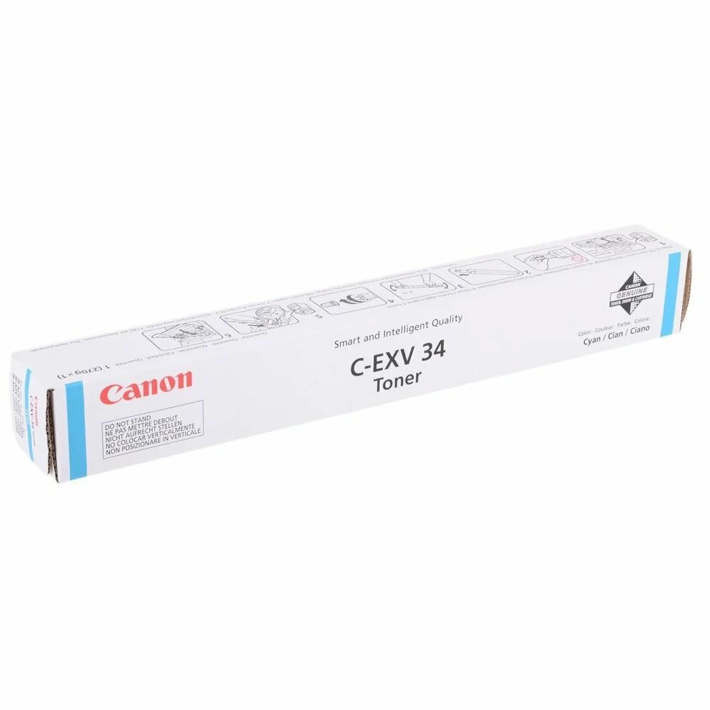 Картридж для лазерного принтера CANON C-EXV 34 Cyan (3783B002)