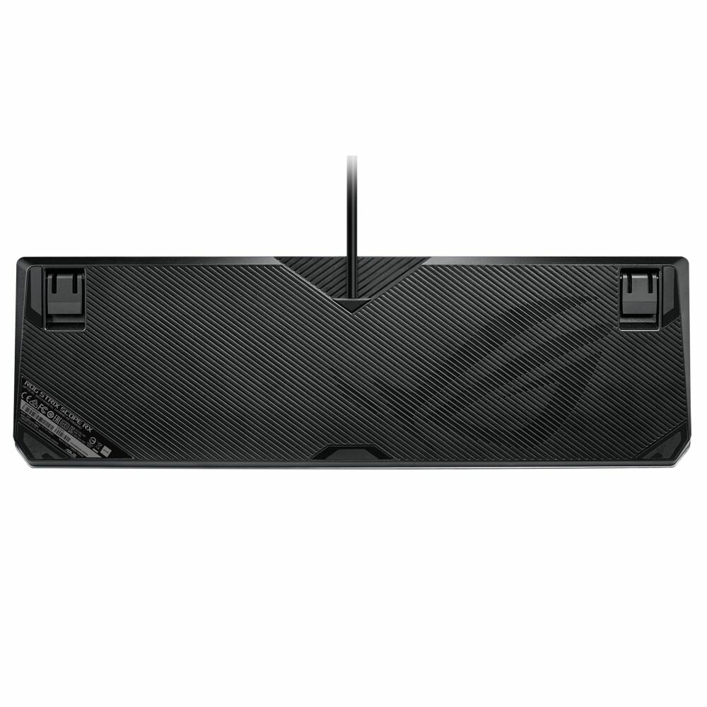 Клавиатура проводная ASUS ROG Strix Scope (RX RED switches) USB, RGB подсветка, Черный, 90MP0240-BKRA00 - фото №14