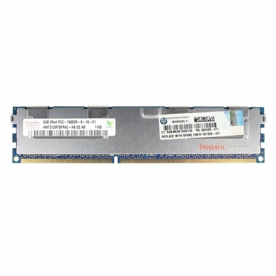 Оперативная память Hynix 8 ГБ 1333МГц 1х8 DDR3 (HMT31GR7BFR4C-H9)