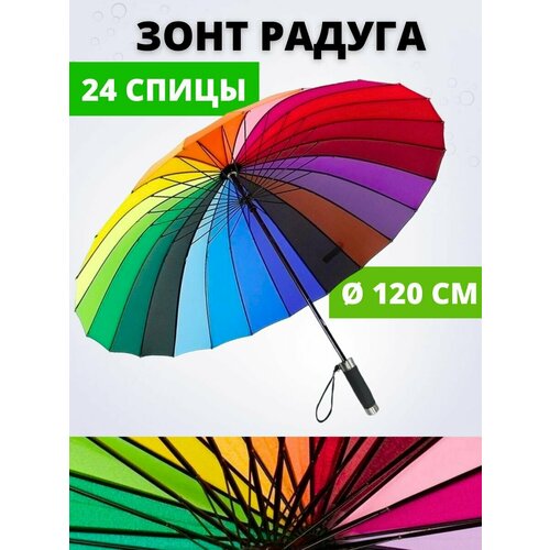 Зонт-трость , красный