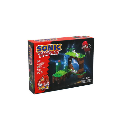 Конструктор детский Sonic The Hedgehog: Накзл, 101 деталь TM12867 фигурки соник sonic 5 в 1 12 см ёж наклз вехерог супер соник металл соник