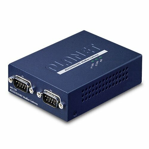 Planet шлюз PLANET 2-Port RS232422485 Modbus Gateway 1-Port 10100BASE-TX -10 to 60 C Modbus RTUASCII MasterSlave 1693000₽