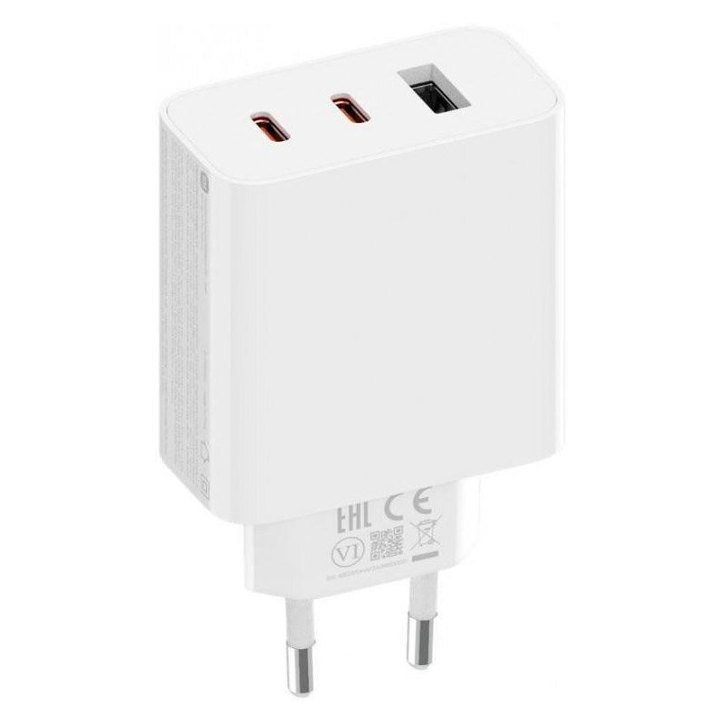 Зарядное устройство Xiaomi 67W GaN Charger 2C1A Белый