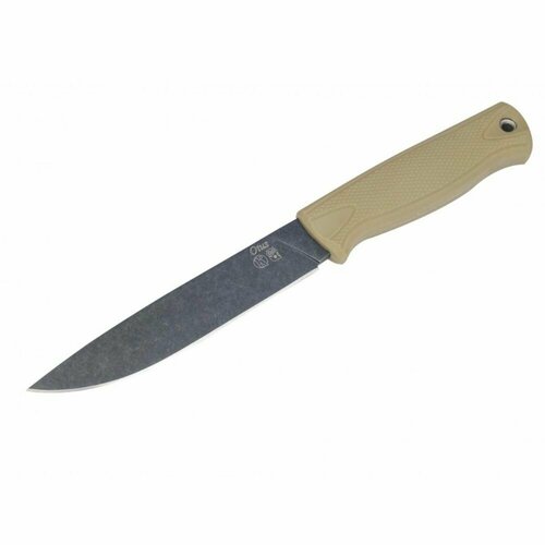 фото Нож otus stonewash черный песок кизляр