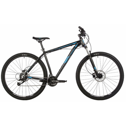 Горный велосипед Stinger Graphite Evo 29 (2023) 22 Черный (187-197 см) горный велосипед stinger graphite pro 27 5 2023 16 черный 151 165 см