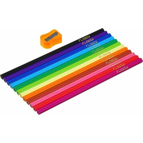 Карандаши цветные Flomik 12 цветов х3шт 2041₽