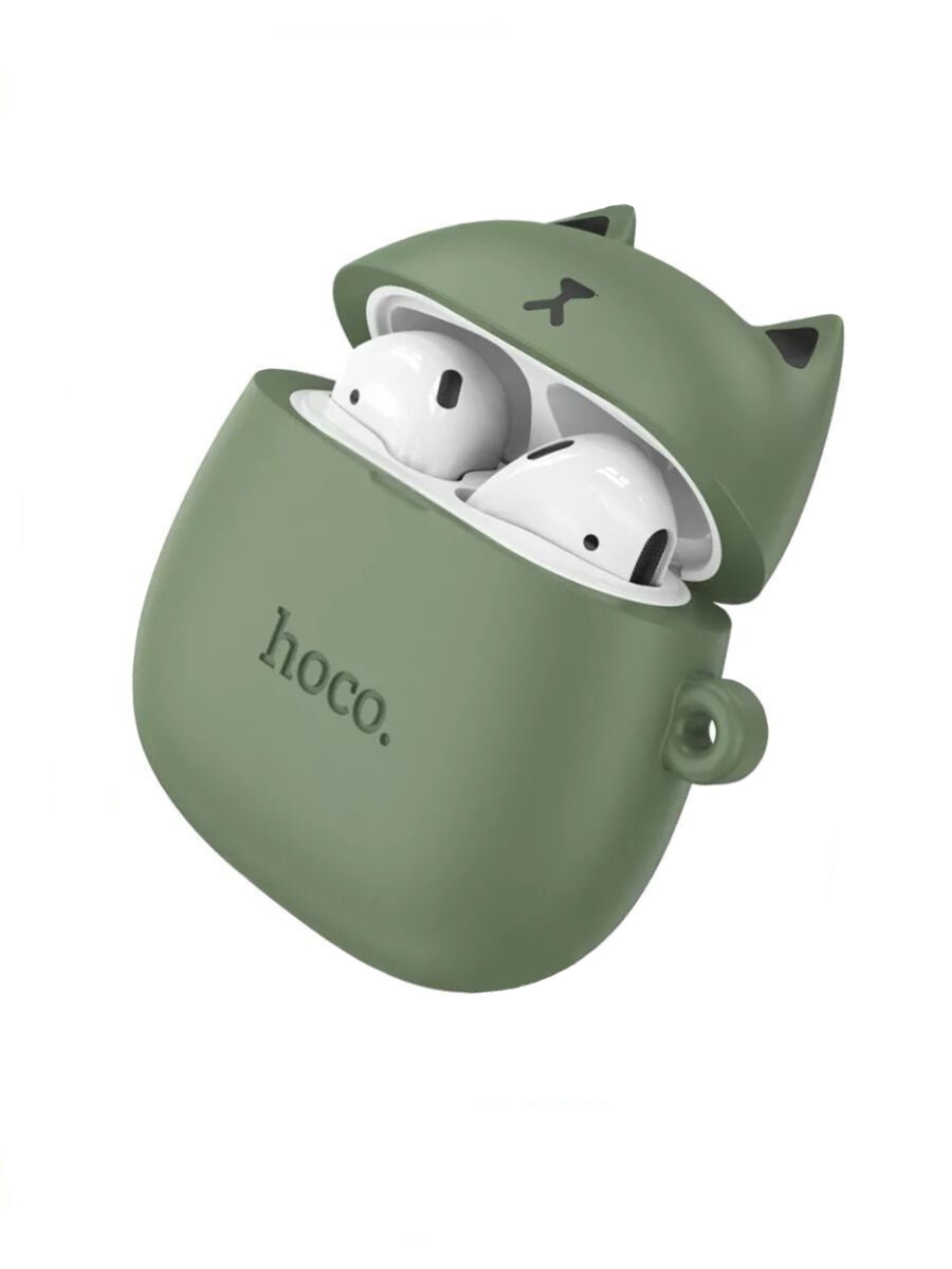Беспроводные TWS наушники Hoco EW45, зелёный (Original hoco)