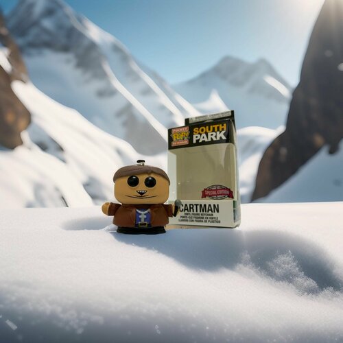 Брелок, коричневый