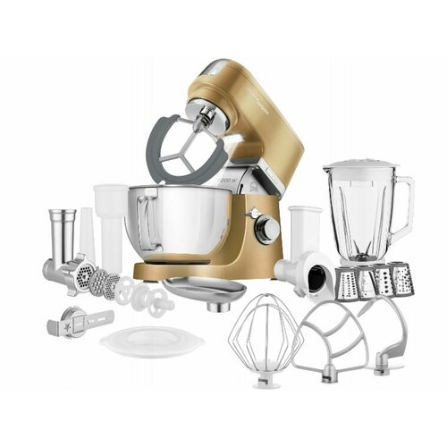 Планетарный кухонный комбайн Sencor Stand Mixer STM 6377CH 1000 Вт коричневый 6927300₽
