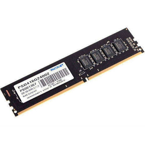 Модуль памяти Patriot Memory DDR4 DIMM 2400MHz 500000₽