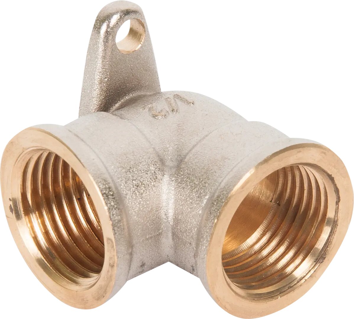 фото Водорозетка Equation внутренняя-наружная резьба 1/2" никелированная латунь