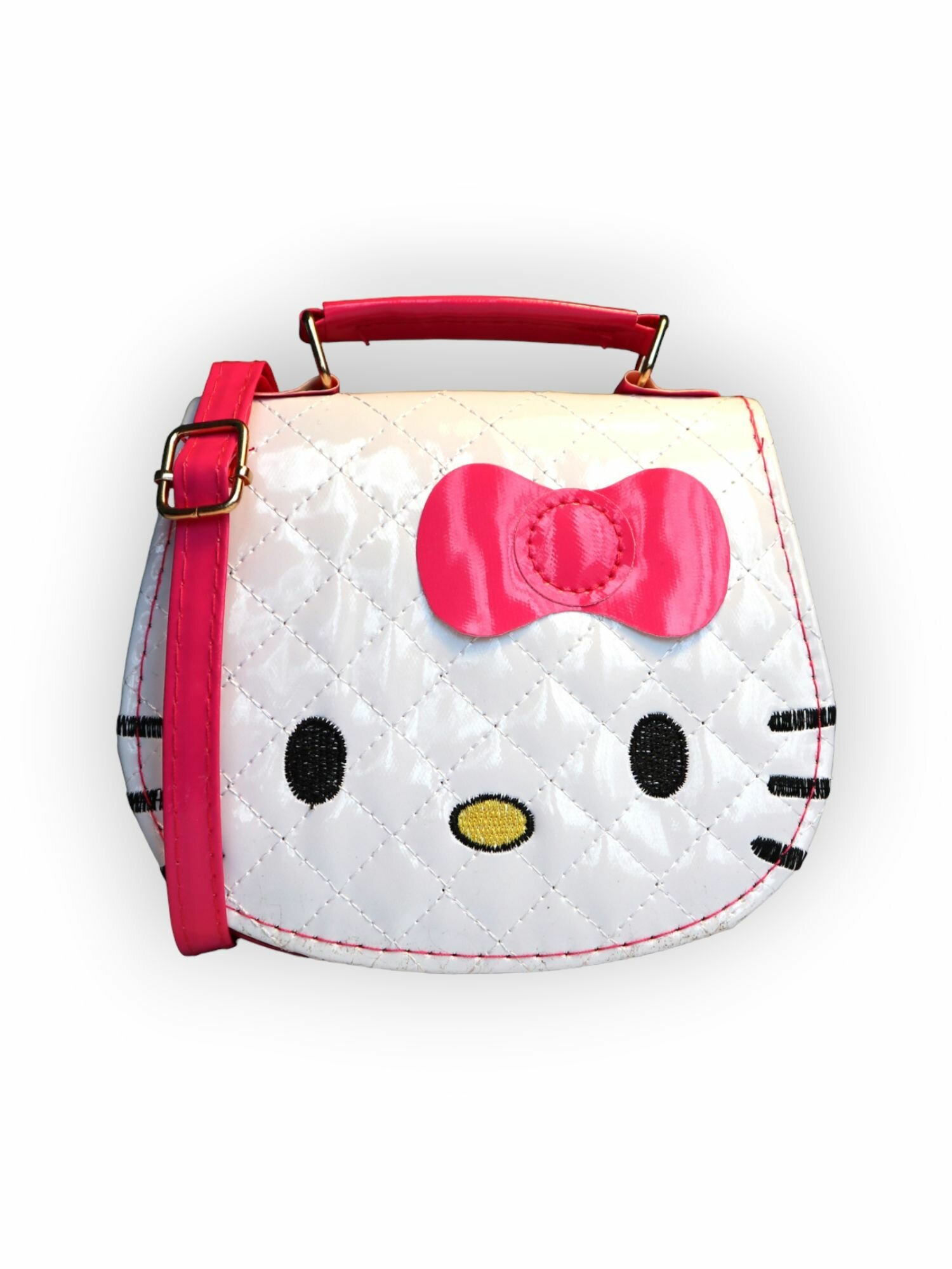 фото Сумка детская Hello Kitty сумочка с кошечкой на лямке