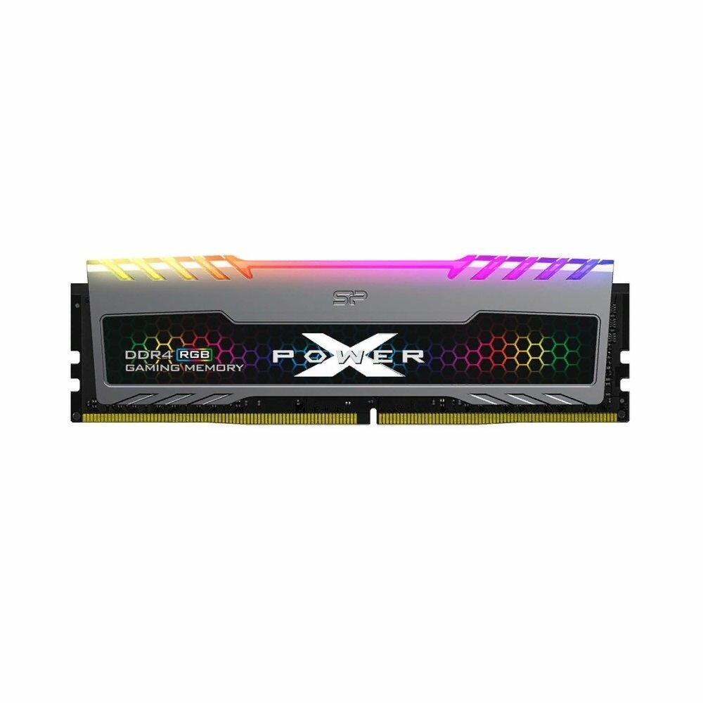 Оперативная память Silicon Power DDR4 8GB 3200MHz Xpower Turbine RGB RTL PC4-25600 CL16 DIMM 260-pin 1.35В kit single rank Ret