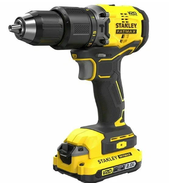 Аккумуляторная ударная дрель-шуруповерт STANLEY SFMCD715D2K