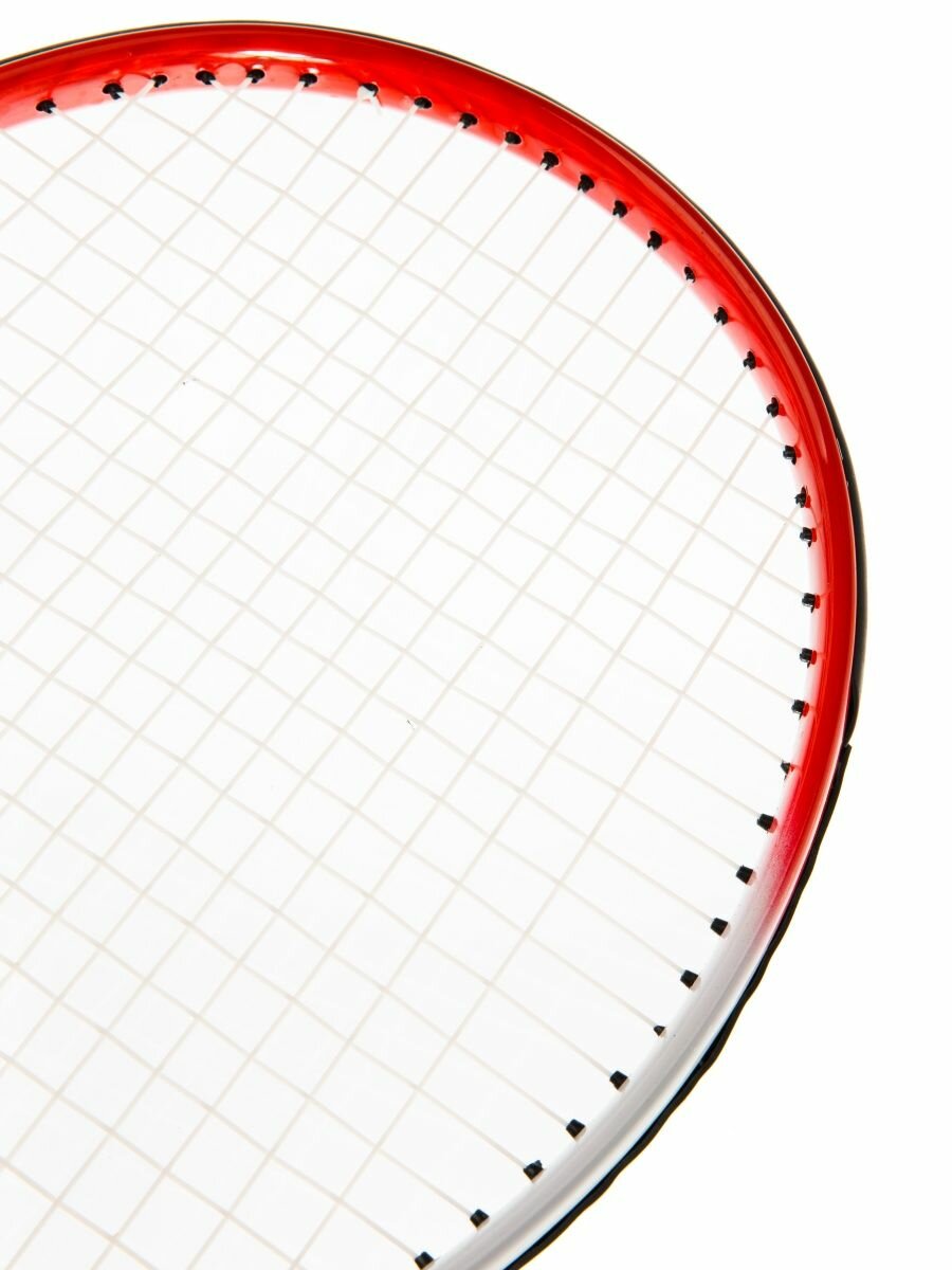 Ракетка для игры в большой теннис Mr. Fox Classic с чехлом, красная/белая