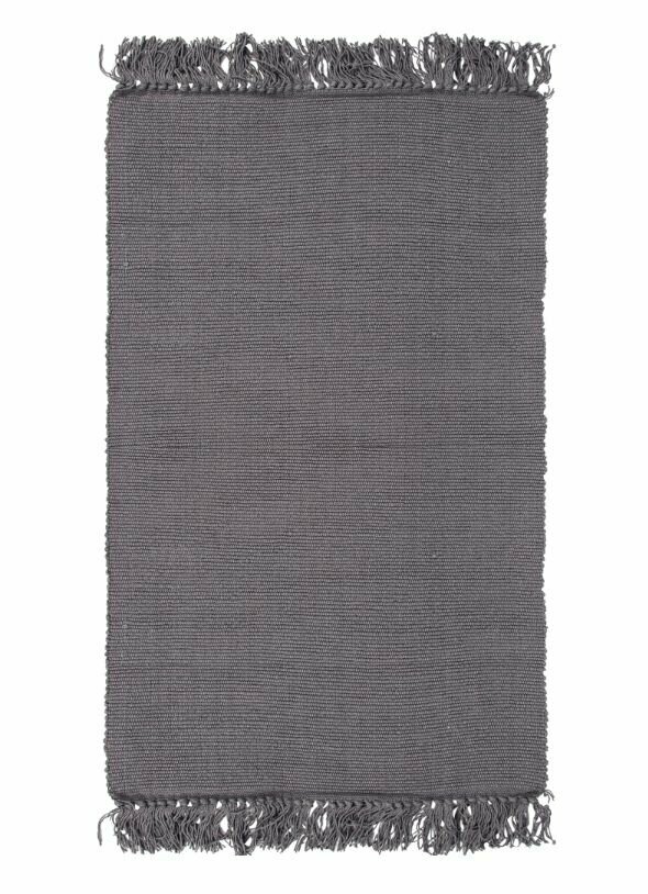 фото Коврик хлопок Basic Moon 50х80 см цвет серый