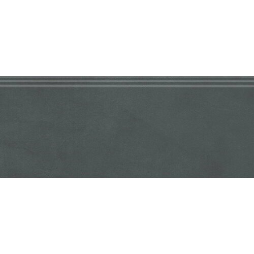 Керамическая плитка KERAMA MARAZZI FMF020R Чементо антрацит матовый обрезной Плинтус 12x30 (цена за 20 шт)
