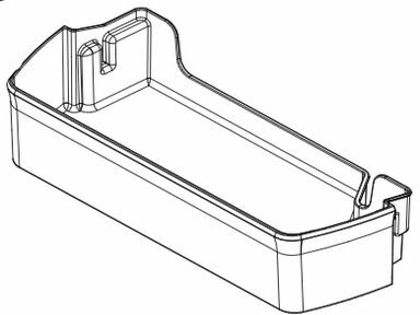 Полка балкон холодильника LG MAN63908801. Товар уцененный