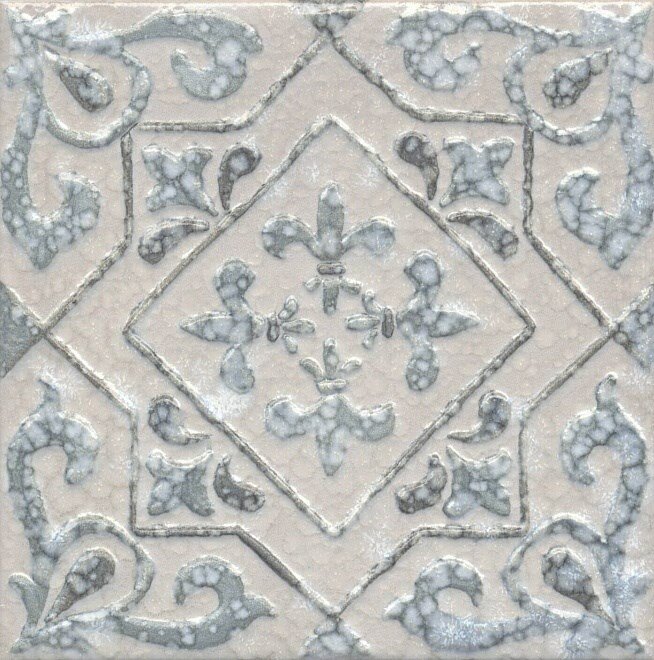 Плитка из керамогранита KERAMA MARAZZI DD/B34/17023 Барио. Декор (15x15) (цена за штуку)