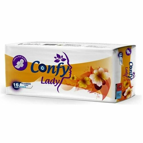 Прокладки Confy Lady, Classic long, 16 шт